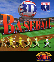 Cover image of 3D Baseball on PlayStation