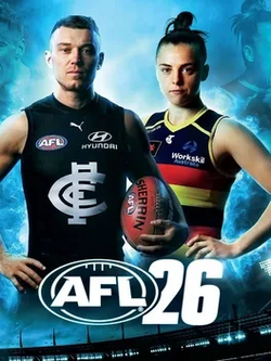 Cover image of AFL 26 on PS5