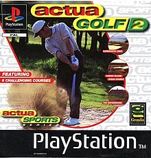 Cover image of Actua Golf 2 on PlayStation