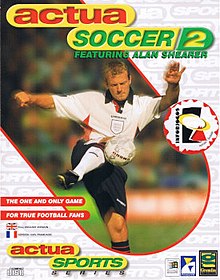 Cover image of Actua Soccer 2 on PlayStation