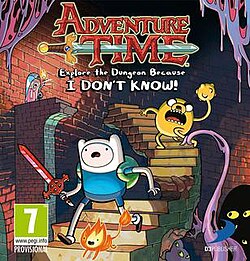 Cover image of Adventure Time: Explore the Dungeon Because I Don't Know! on PS3