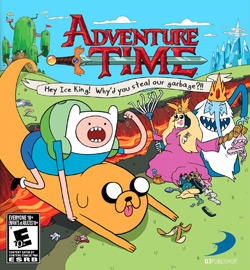 Cover image of Adventure Time: Hey Ice King! Why'd You Steal Our Garbage?!! on DS