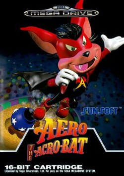 Cover image of Aero the Acro-Bat on PS5