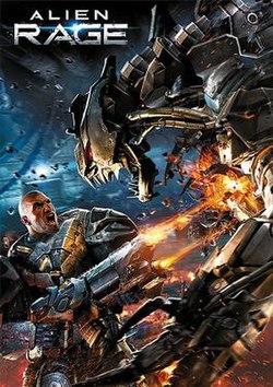Cover image of Alien Rage on PS3