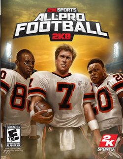 Cover image of All-Pro Football 2K8 on PS3