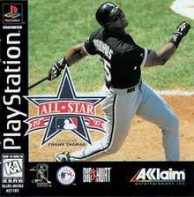 Cover image of All-Star 1997 featuring Frank Thomas on PlayStation