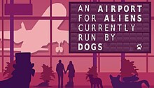 Cover image of An Airport for Aliens Currently Run by Dogs on Xbox Series X/S