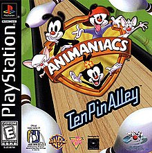 Cover image of Animaniacs: Ten Pin Alley on PlayStation