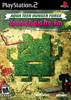 Cover image of Aqua Teen Hunger Force Zombie Ninja Pro-Am on PS2