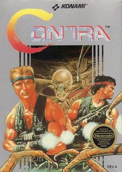 Cover image of Arcade Archives: Contra on Switch