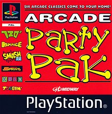 Cover image of Arcade Party Pak on PlayStation