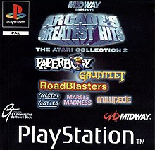 Cover image of Arcade's Greatest Hits: The Atari Collection 2 on PlayStation