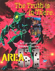 Cover image of Area 51 on PlayStation