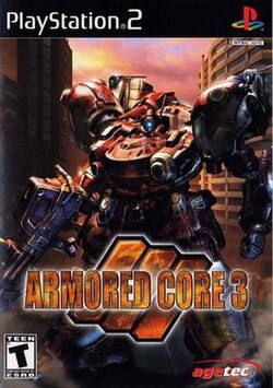 Cover image of Armored Core 3 on PS2
