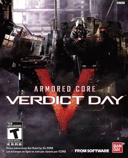 Cover image of Armored Core: Verdict Day on PS3