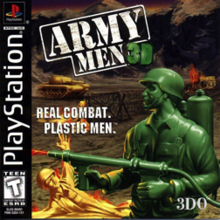 Cover image of Army Men 3D on PlayStation