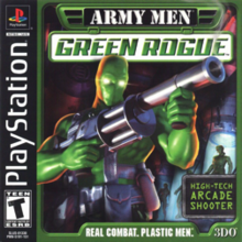 Cover image of Army Men: Green Rogue on PlayStation