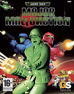Cover image of Army Men: Major Malfunction on PS2