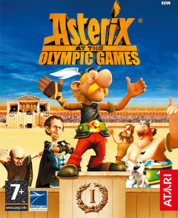 Cover image of Asterix at the Olympic Games on PS2