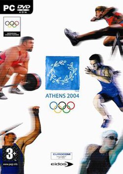 Cover image of Athens 2004 on PS2