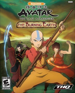 Cover image of Avatar: The Last Airbender – The Burning Earth on DS