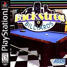 Cover image of Backstreet Billiards on PlayStation