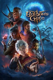 Cover image of Baldur's Gate III on PS5