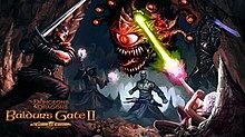 Cover image of Baldur's Gate II: Enhanced Edition on PS4