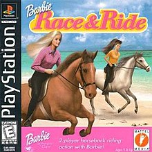 Cover image of Barbie: Race & Ride on PlayStation