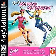 Cover image of Barbie Super Sports on PlayStation