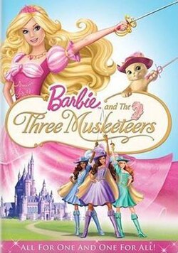 Cover image of Barbie and the Three Musketeers on DS