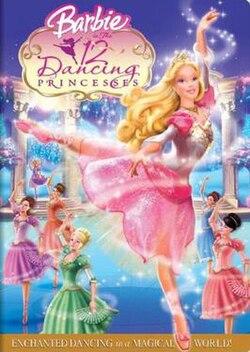 Cover image of Barbie in the 12 Dancing Princesses on DS