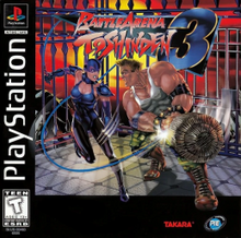 Cover image of Battle Arena Toshinden 3 on PlayStation