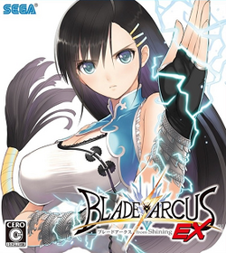 Cover image of Blade Arcus from Shining EX on PS3