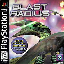 Cover image of Blast Radius on PlayStation