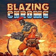 Cover image of Blazing Chrome on PS4