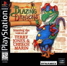 Cover image of Blazing Dragons on PlayStation