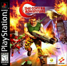 Cover image of C: The Contra Adventure on PlayStation