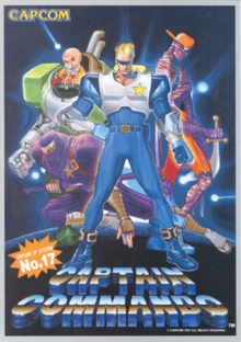 Cover image of Captain Commando on PlayStation