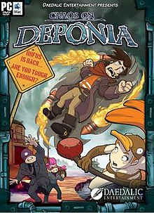 Cover image of Chaos on Deponia on PS4