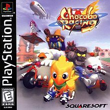 Cover image of Chocobo Racing on PlayStation