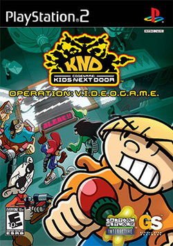Cover image of Codename: Kids Next Door – Operation: V.I.D.E.O.G.A.M.E. on PS2
