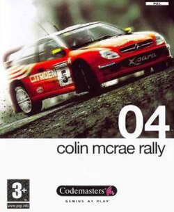 Cover image of Colin McRae Rally 04 on PS2