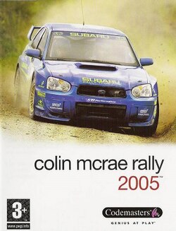 Cover image of Colin McRae Rally 2005 on PS2