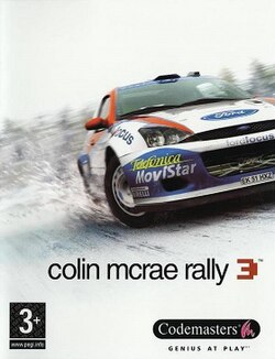 Cover image of Colin McRae Rally 3 on PS2