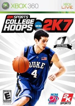 Cover image of College Hoops 2K7 on PS2