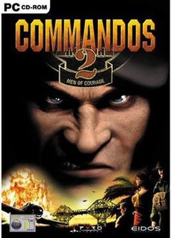 Cover image of Commandos 2: Men of Courage on PS2