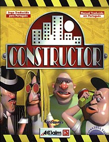 Cover image of Constructor on PlayStation