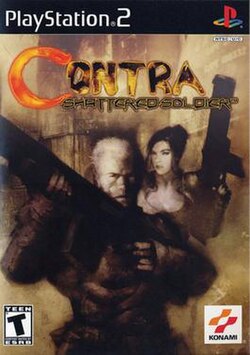 Cover image of Contra: Shattered Soldier on PS2