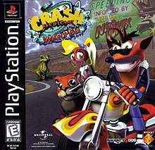 Cover image of Crash Bandicoot: Warped on PlayStation